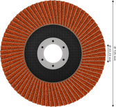 Lamelový kotouč Bosch EXPERT X782 125 mm G80 pro broušení.